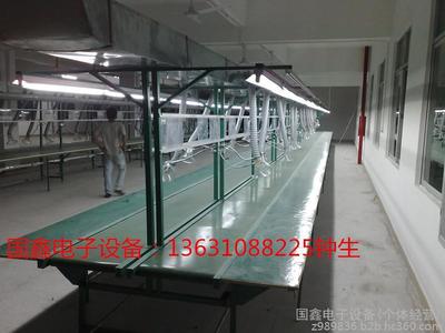 东莞厂家直销输送机传输机流水线 国鑫电子设备皮带输送机高清细节解析